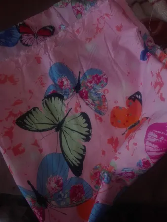 پارچه ملحفه کوکو جم مدل پروانه