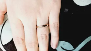 تجریه خرید انگشتر طلا 18 عیار زنانه دوست خوب مدل dk353 سایز 51