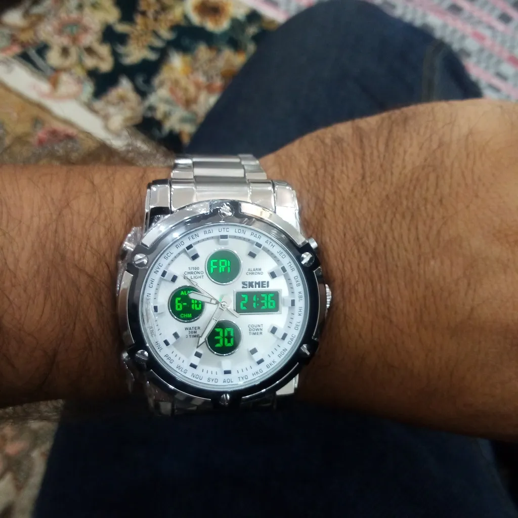 ساعت مچی عقربه ای مردانه اسکمی مدل 1389 کد 02