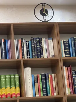 ساعت رومیزی نیتا متال طرح مینیمال کد 1