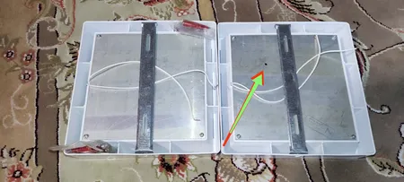 چراغ سقفی 16 وات شاهچراغ مدل صدرا طرح روکار مربع