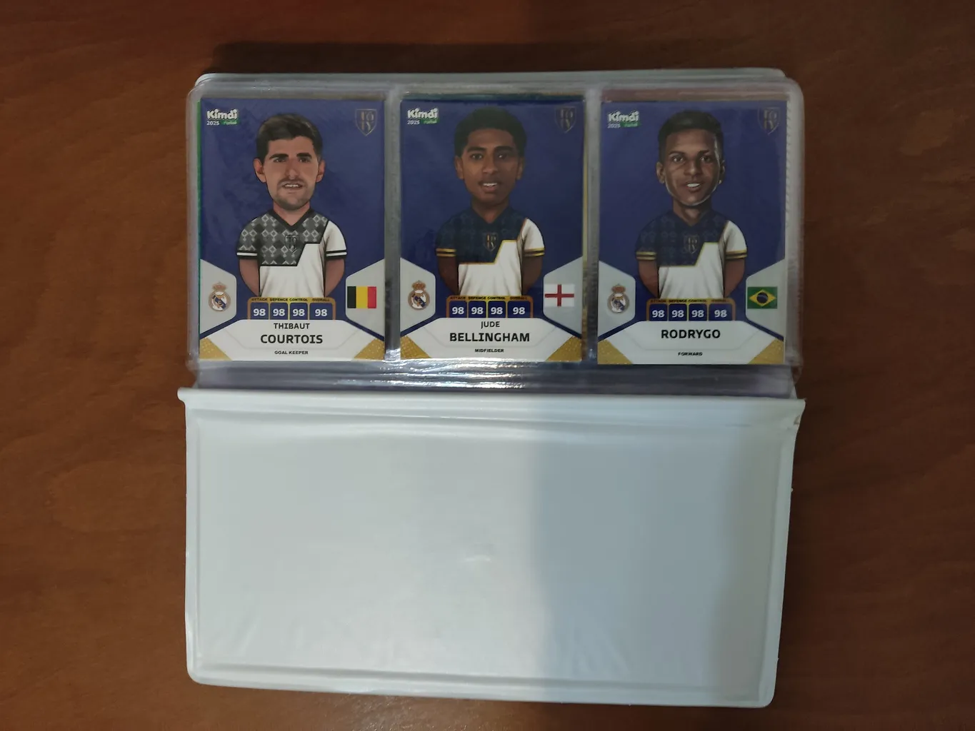 آلبوم کارت فوتبالی کیمدی مدل رئال مادرید