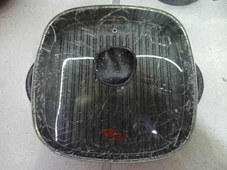 تابه گریل چدن نالینو مدل Lorenza سایز 28