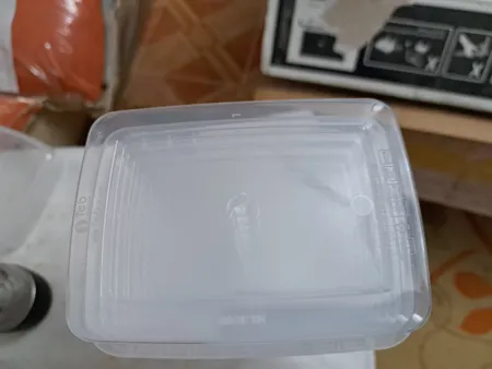 ظرف نگهدارنده پولاد پویش مدل فریزری و مایکروویوی پلمپ شونده کد 400cc بسته 40 عددی