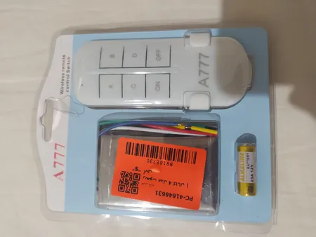 ریموت مدل 4 کانال