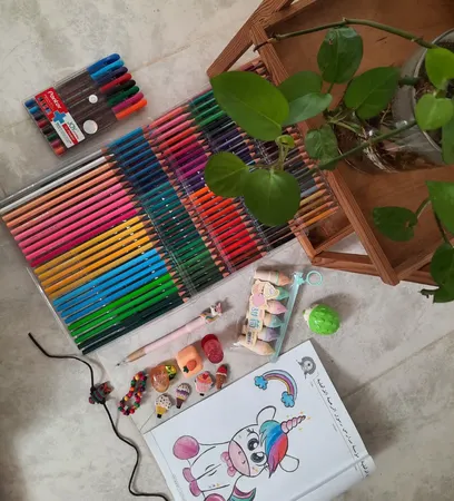 مداد رنگی 120 رنگ مدل DILIRANG