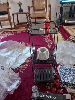 قفسه حمام مدل Stand contrast 03