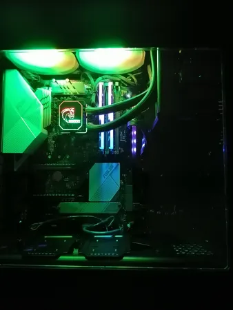 خنک کننده پردازنده گرین مدل GLACIER 240 ARGB