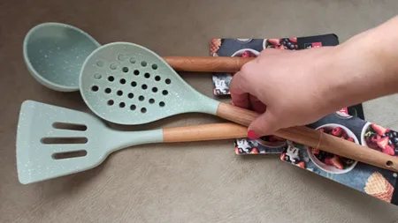 کفگیر و ملاقه شنگیا مدل P4421-P4423