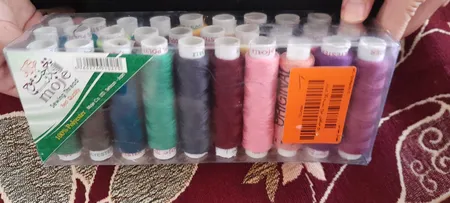 نخ خیاطی موج بسته 30 عددی