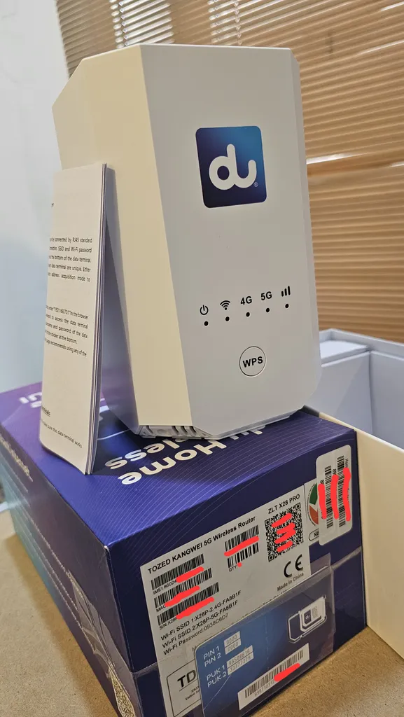 مودم وایرلس 5G دوهوم مدل ZLT x28 pro