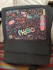 تجریه خرید کیف رودوشی چی چاپ طرح فیزیک کد 65561