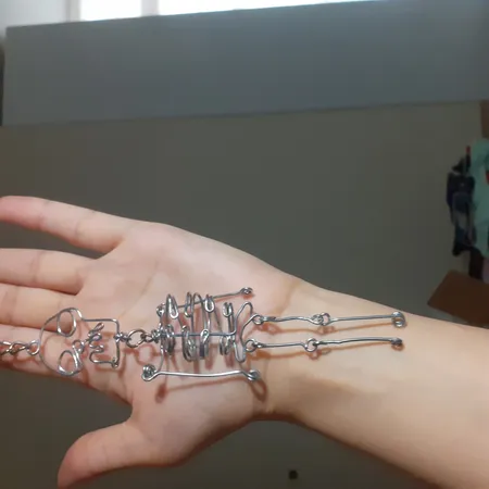 سیم مفتول ساخت زیورالات مدل 6cm کد 361