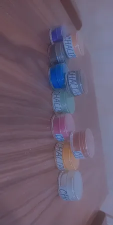 پودر رنگ رزین اپوکسی مدل Mica Pearl حجم 10 میلی لیتر بسته 10 عددی