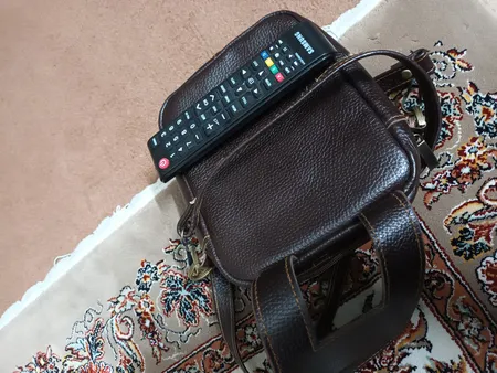 کیف رودوشی مردانه چرم آرا مدل d034 کد f1