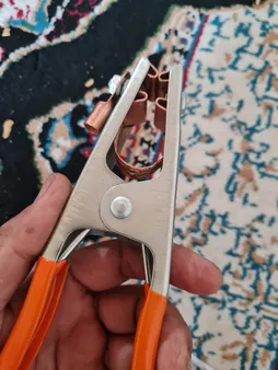 گیره اتصال به زمین جوشکاری وینر مدل W-007 ظرفیت 300 آمپر