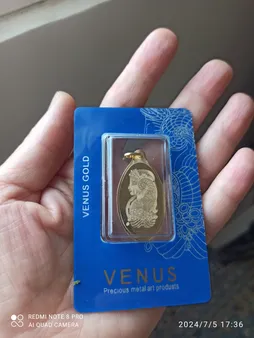 شمش طلا 18 عیار مدل ملکه 1403