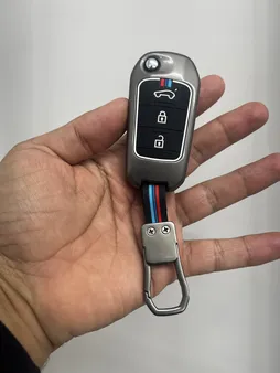 قاب ریموت و جاسوییچی فلزی خودرو چیکال مدل P-838 مناسب برای تارا