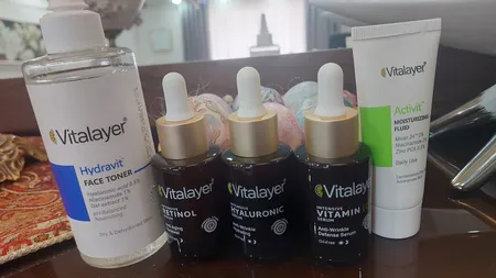 سرم ویتالیر مدل سرم رتینول حجم سازگار با نوع پوست میلی لیتر