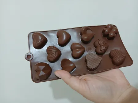 قالب شمع مدل قلب گوناگون