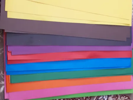 مقوا رنگی کد C3010 سایز 25×35 سانتی متر بسته 30 عددی