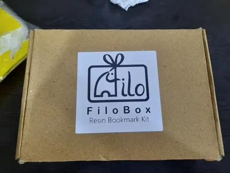 بسته کار با رزین اپوکسی فیلو باکس مدل بوکمارک مجموعه 20 عددی