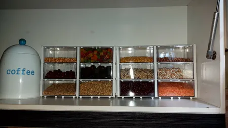 ست جای حبوبات 6 پارچه مدل ستاره