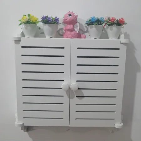 شلف دیواری مدل پوشاننده جعبه فیوز خطی