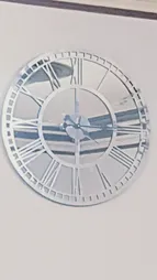 ساعت دیواری مدل رمیسا آینه ای