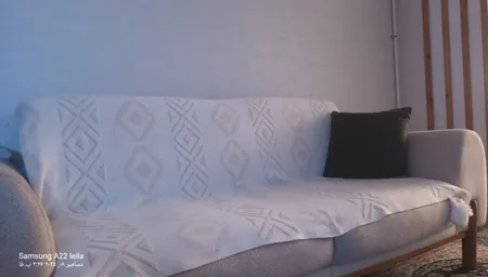 شال مبل مدل پانچدوزی کد 1 سایز 170×140 سانتیمتر