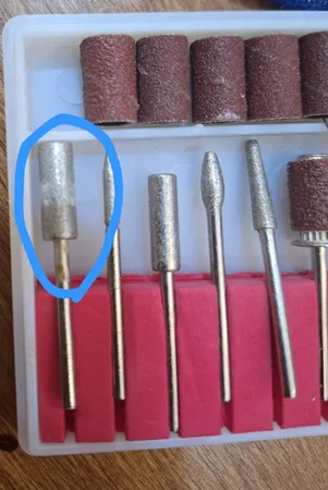 سری سوهان برقی مدل کاغذی فلزی مجموعه 12عددی