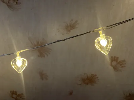 ریسه ال ای دی طرح قلب کد 01 طول 3 متر