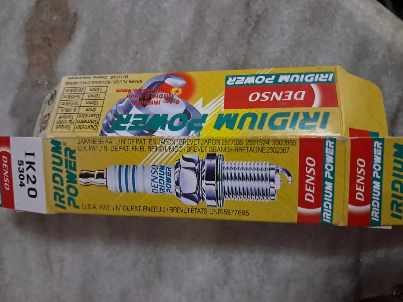 شمع خودرو دنسو مدل سوزنی کد 4IK20 بسته 4 عددی