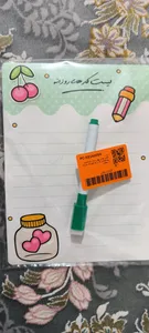 تجریه خرید مگنت چاپ بهار مدل یادداشت رویخچالی کد 1 به همراه ماژیک