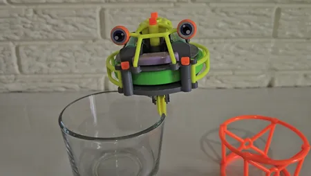 ربات طرح بندباز مدل تک چرخ