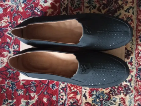 کفش روزمره زنانه چرم رادیس مدل مرسانا کد M.BS-655-msk