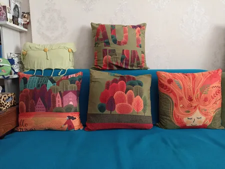 کاور کوسن مدل Set 176 مجموعه 4 عددی