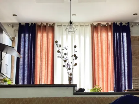 پرده نوین دکور سیلوانا مدل مخمل شانل 1 _ 180 سایز 180 × 140 سانتی متر