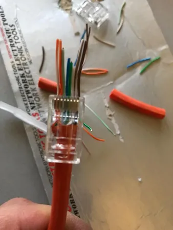 آچار سوکت زن شبکه مدل OPEN END