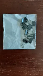 گیره کاغذ دینگ لی مدل DL.0006 سایز 15 میلی متر بسته 12 عددی