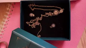 تجریه خرید نیم ست نقره زنانه طرح چشم و نظر مدل edn4509