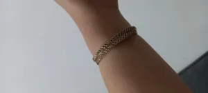 تجریه خرید النگو طلا 18 عیار زنانه طلای مستجابی مدل سیاه قلم جلوا کد 2