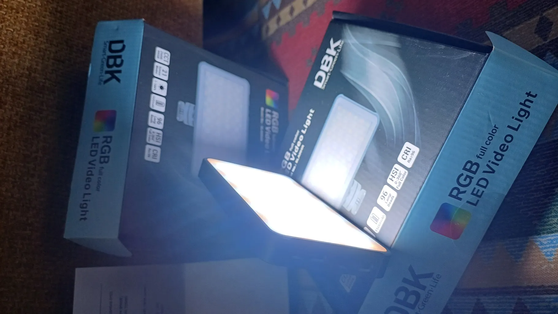 نور ثابت اس ام دی دی بی کی مدل DBK SLA004R RGB