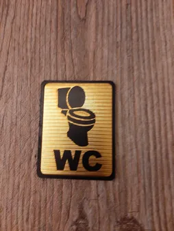 تابلو نشانگر دستشویی مدل SMF28000