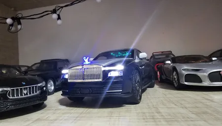 ماشین بازی مدل رولز رویس طرح SRECTPE سقف کهکشانی کد CZ175A