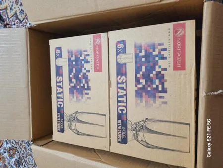 لیوان نوری تازه مدل استاتيک کد NT17601200W  بسته 6 عددی