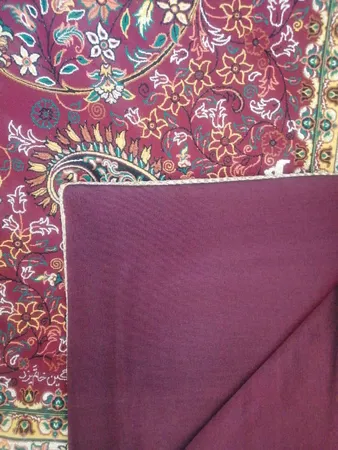 رومیزی ترمه نگین خاتم یزد طرح افشاری کد ZRSH