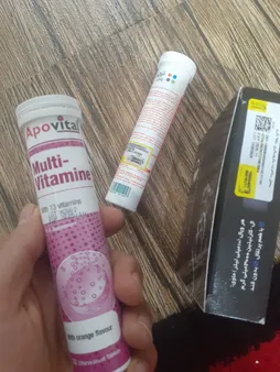 قرص جوشان مولتی ویتامین آپوویتال بسته 20 عددی