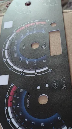 صفحه کیلومتر خودرو کد 01 مناسب برای تیبا