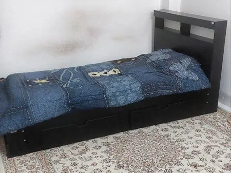 تخت خواب یک نفره اعیان مدل FH704 سایز 120x200 سانتی متر